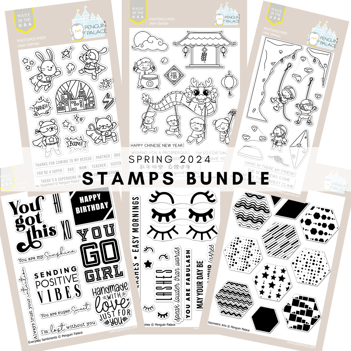 Spring 2024 Release Stamps Bundle