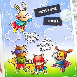 My Superhero - Clear Stamps
