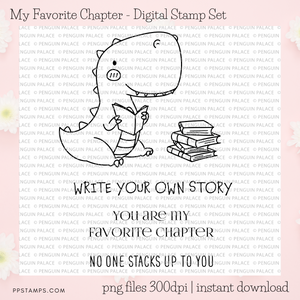My Favorite Chapter - Digital Stamp
