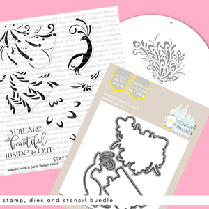 Beautiful Inside & Out - Stamps, Dies & Stencil Bundle