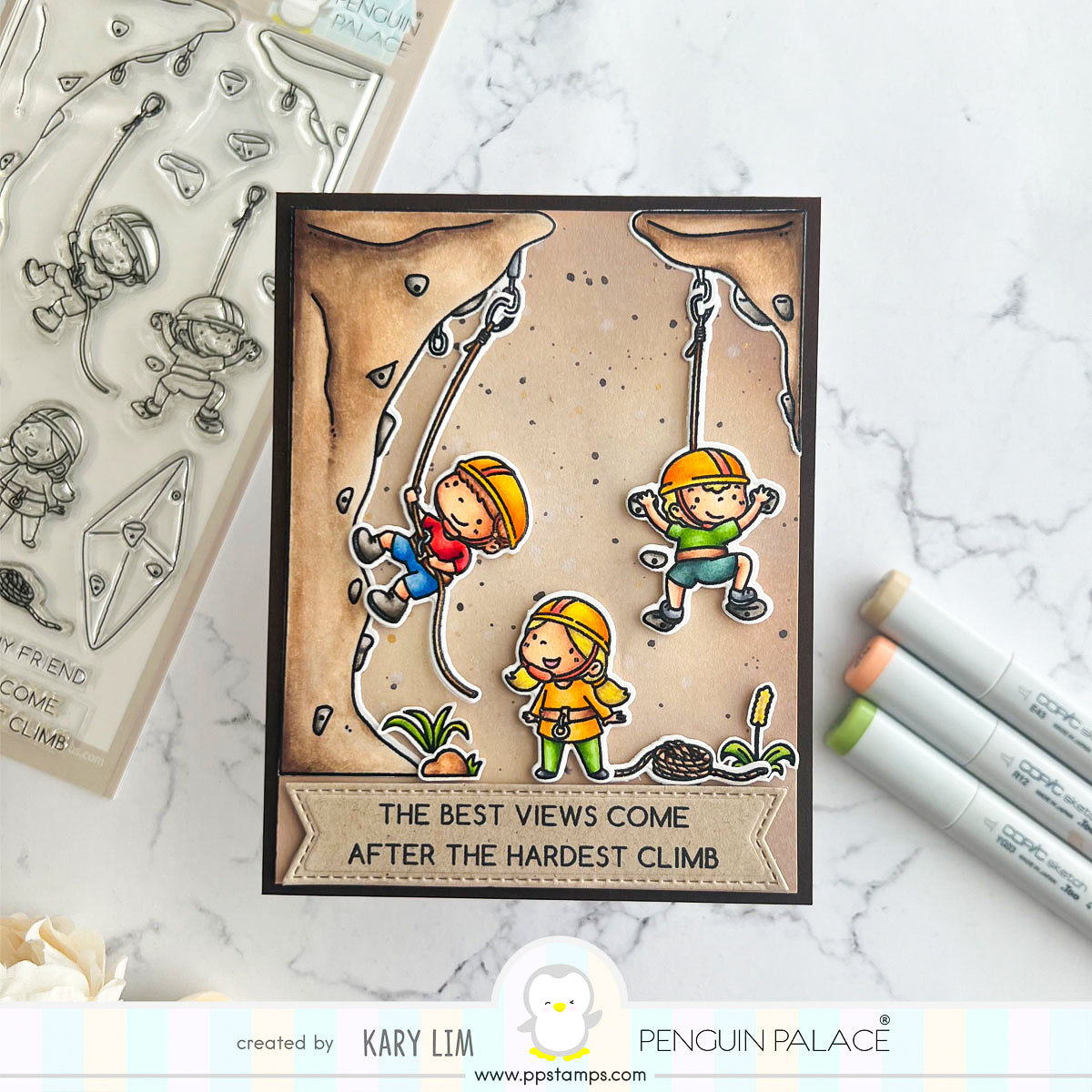Rock Climbing - Clear Stamps