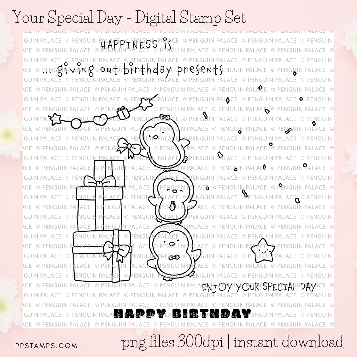 Your Special Day - Digital Stamp