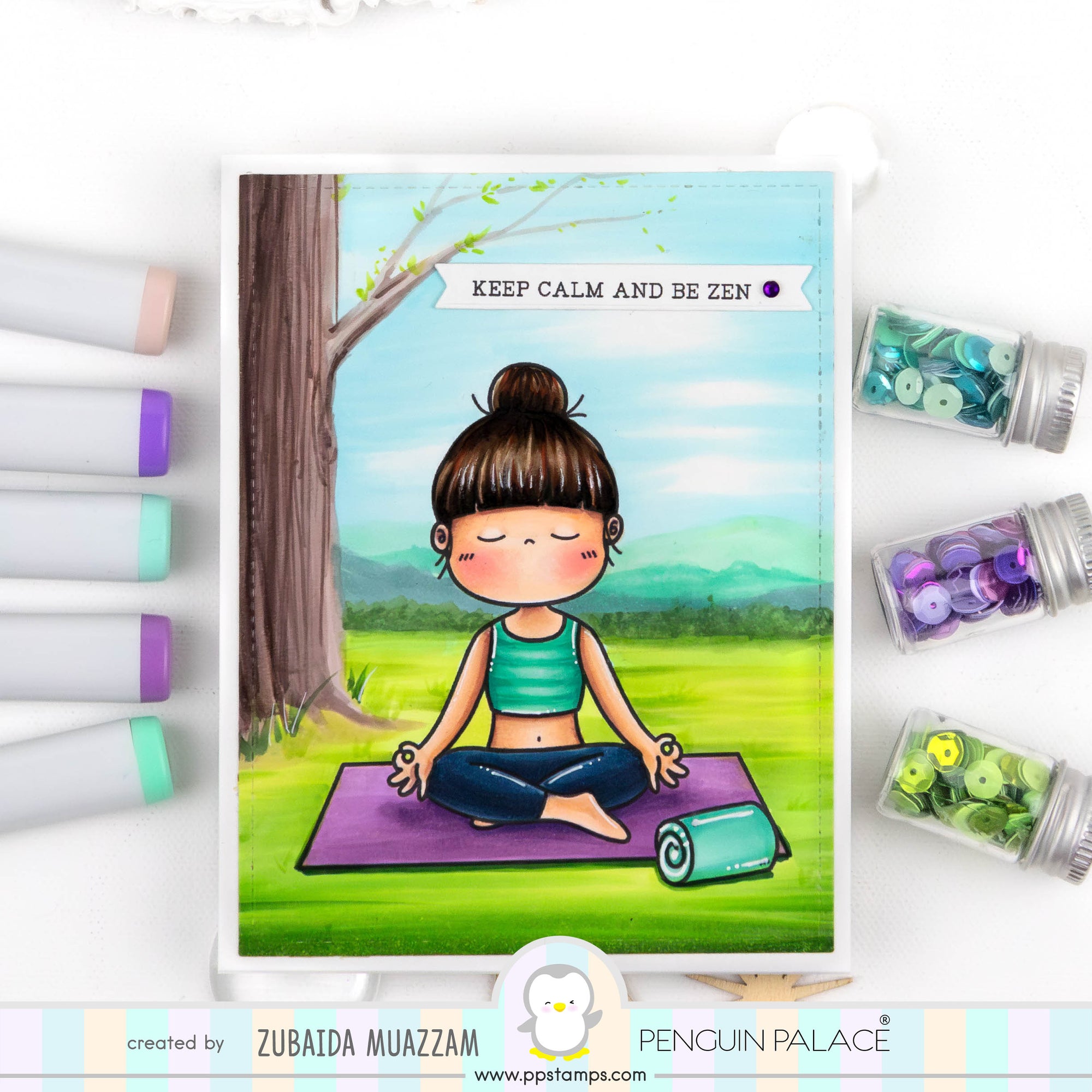 Zen Time - Digital Stamp