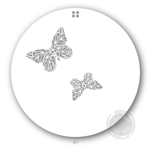 Abstract Butterflies Stencils 360°™