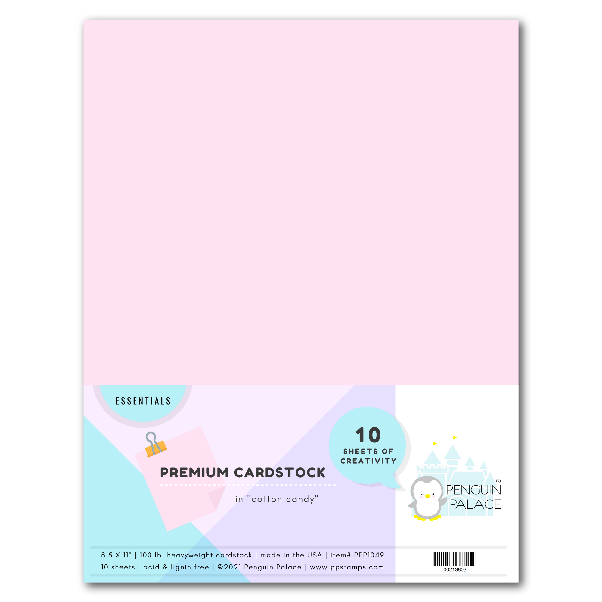 Cotton Candy - Heavyweight Premium Cardstock