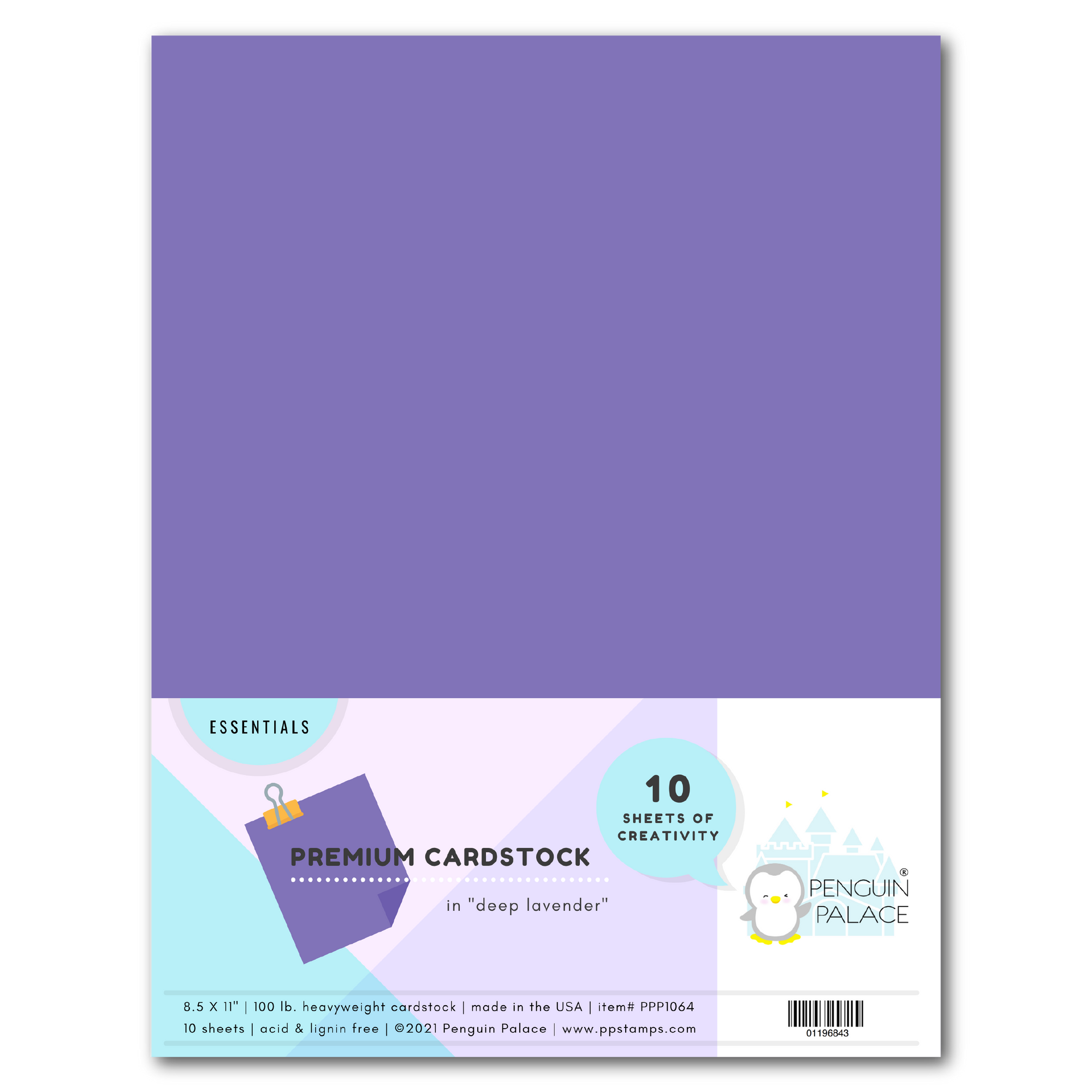Deep Lavender - Heavyweight Premium Cardstock