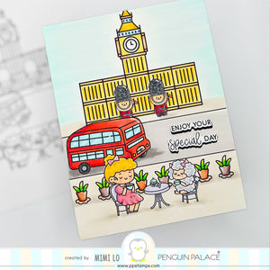 In Love With London - Digital Stamp