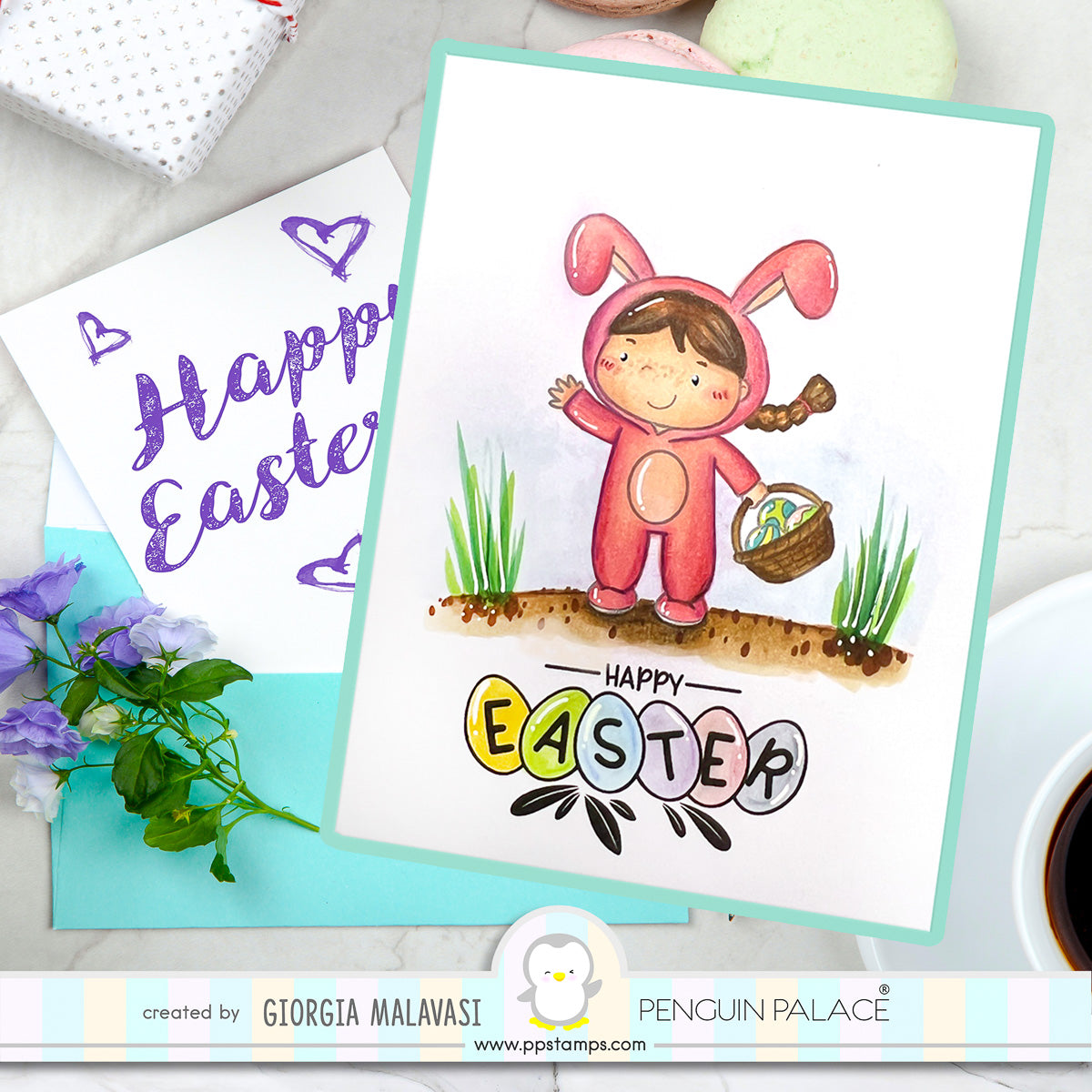 Happy Easter - Digital Stamp