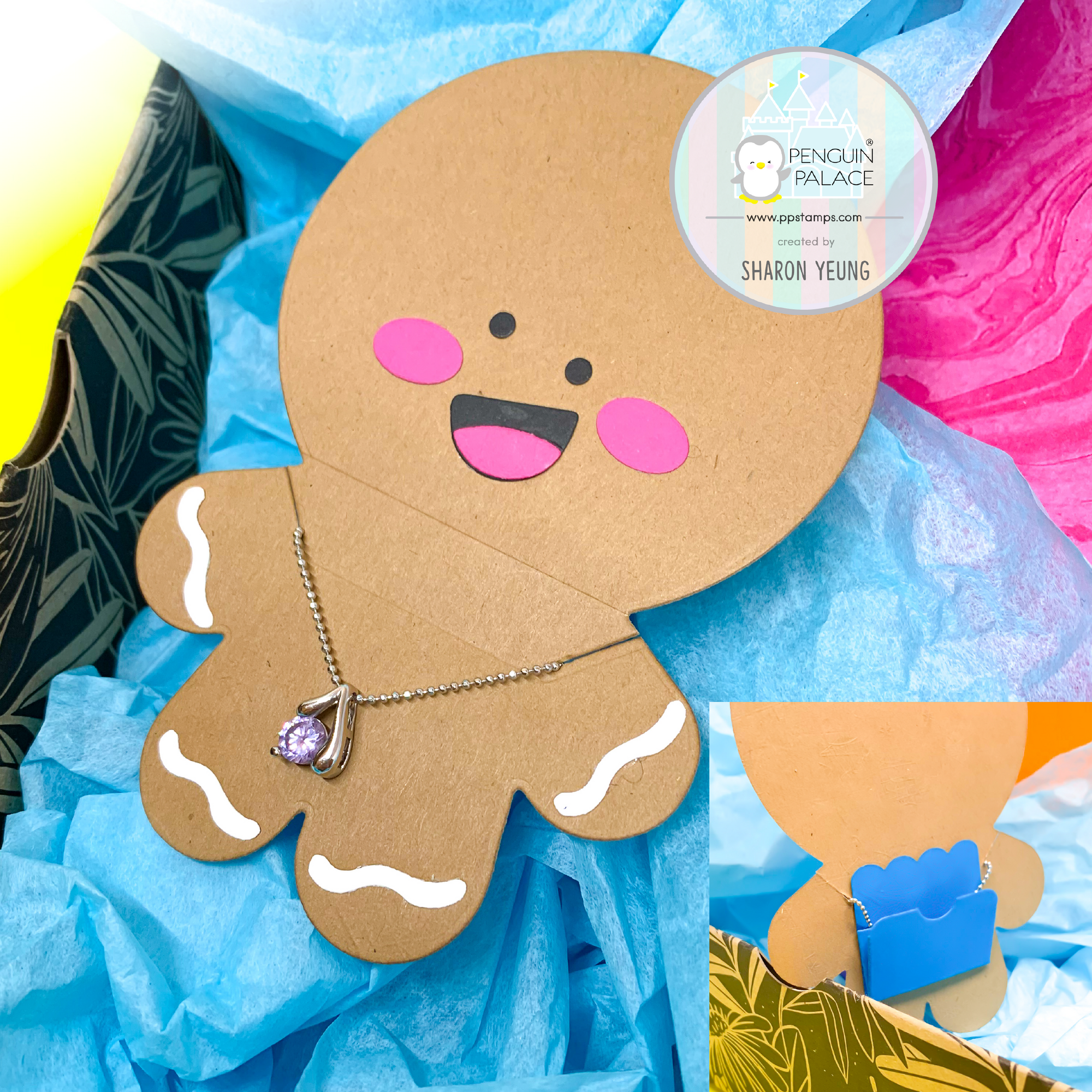 The Gingerbread Man Gift Display - Stand-Alone Die