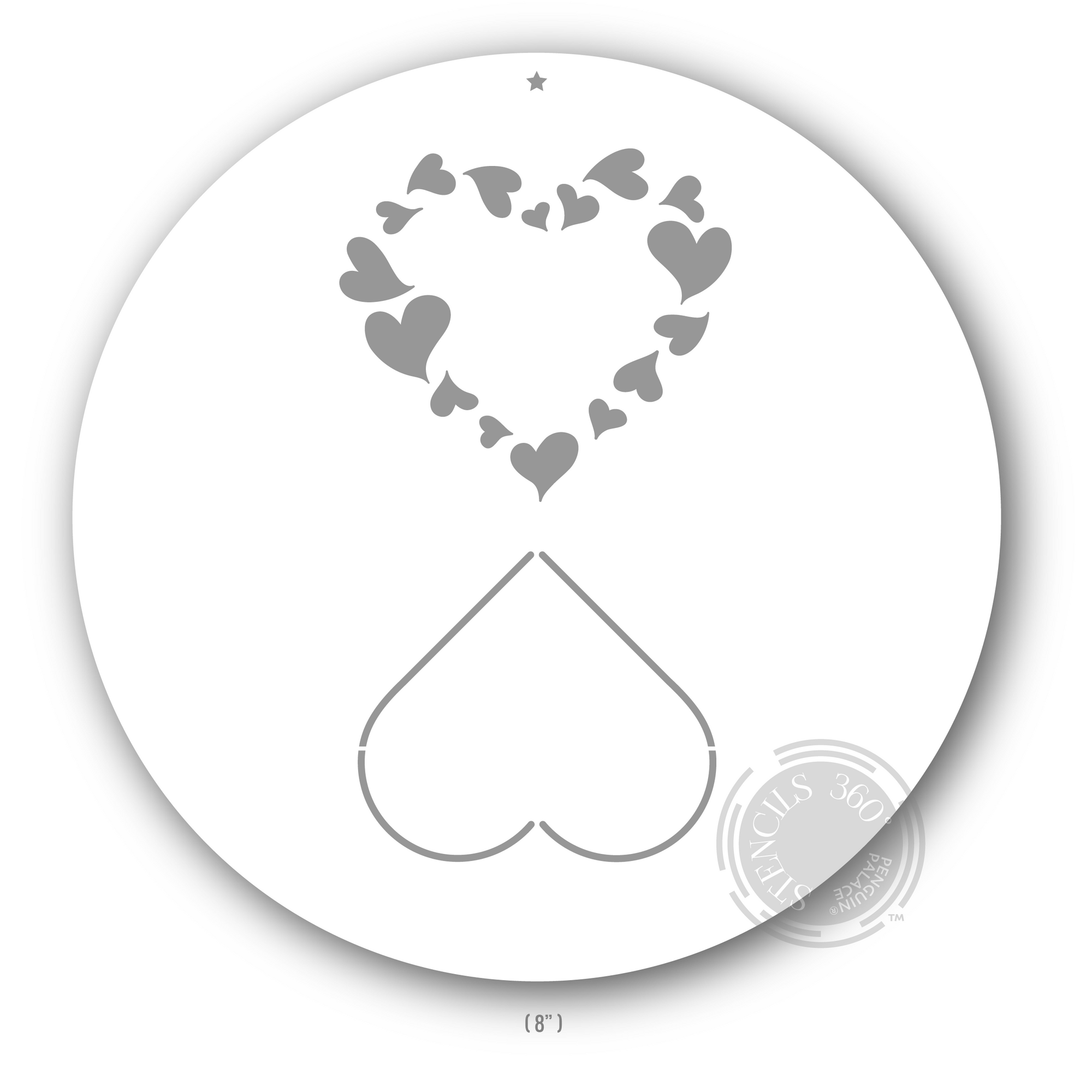 Hearts Bouquet Stencils 360°™