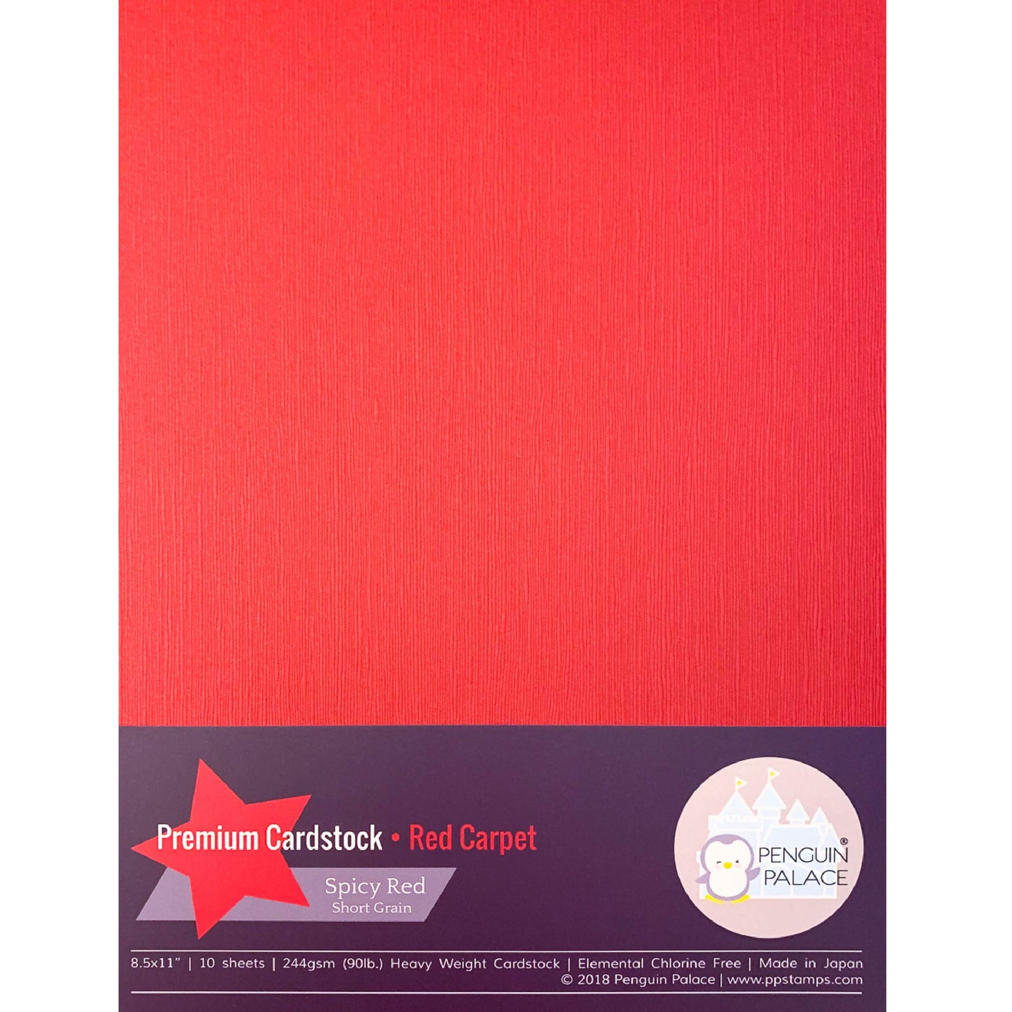 Red Carpet - Heavyweight Premium Cardstock