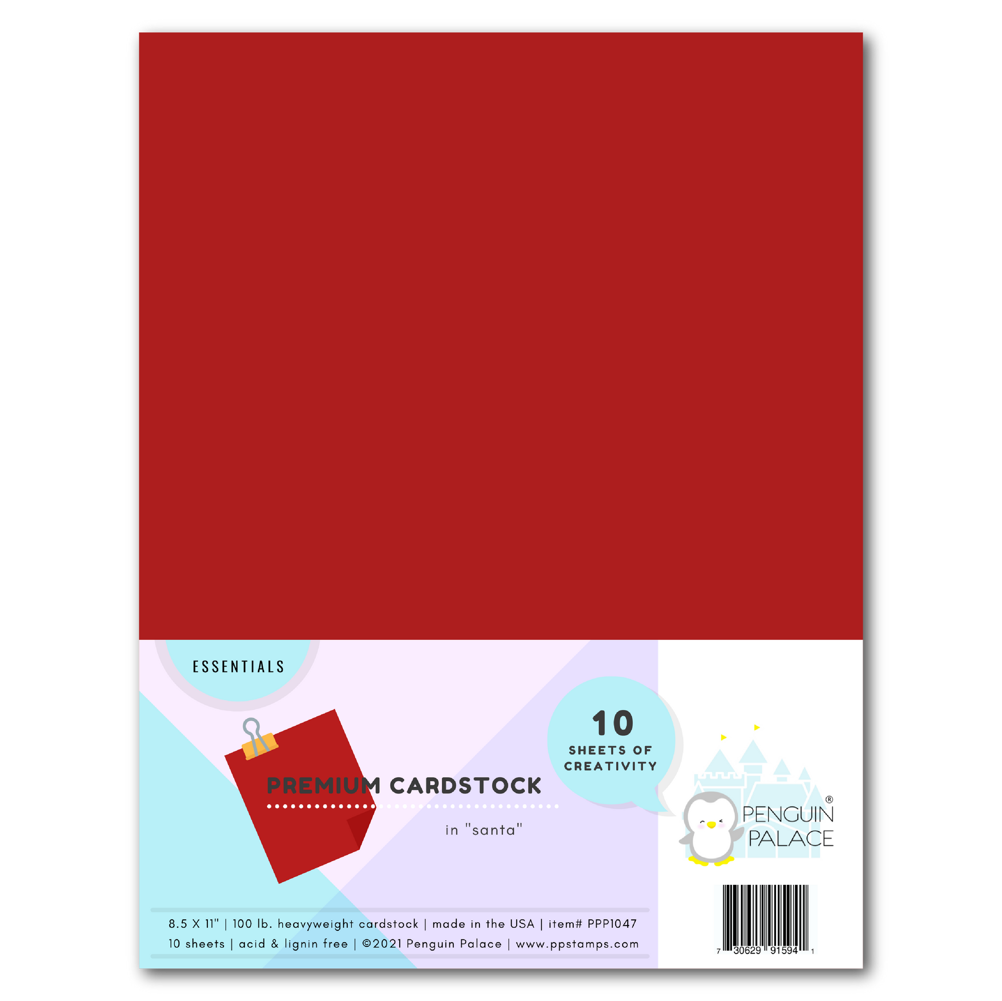 Santa - Heavyweight Premium Cardstock