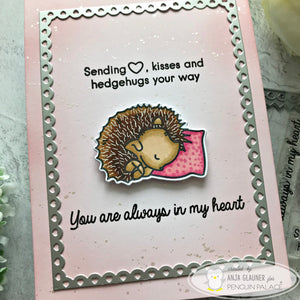 Fancy Hearts Scalloped and Dynamite Borders - Stand-Alone Die