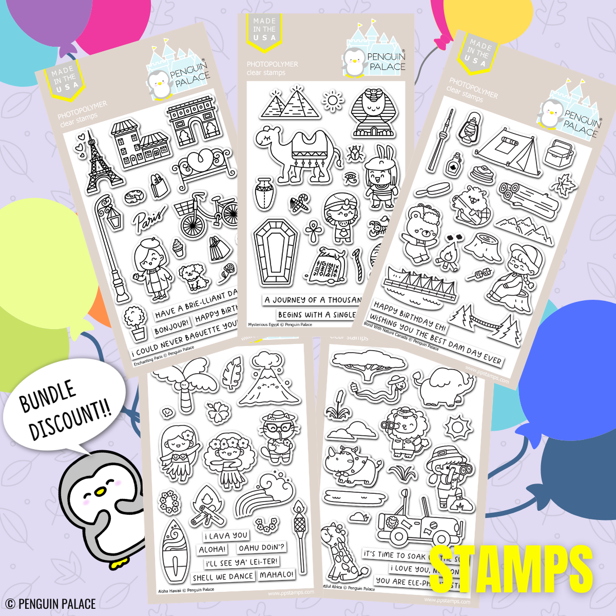 Spring 2021 New Release Stamps Bundle
