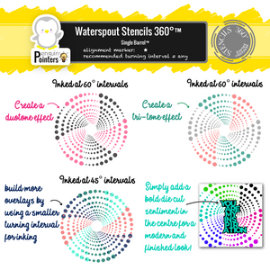 Waterspout Stencils 360°™
